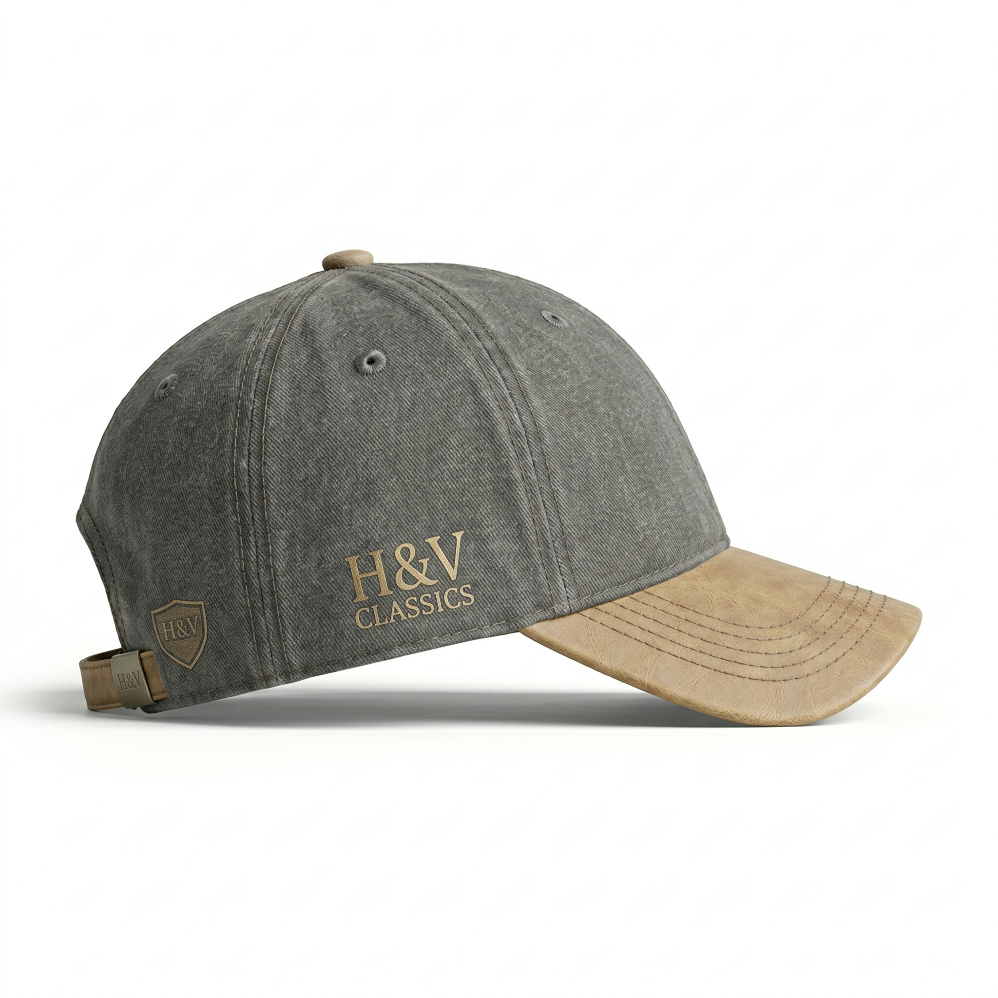 WEATHERED GRAY CANVAS CAP