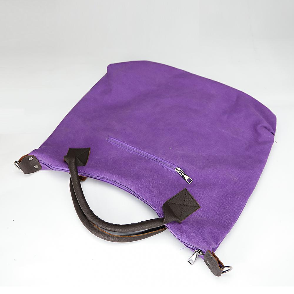 Vintage Canvas Shoulder Bag