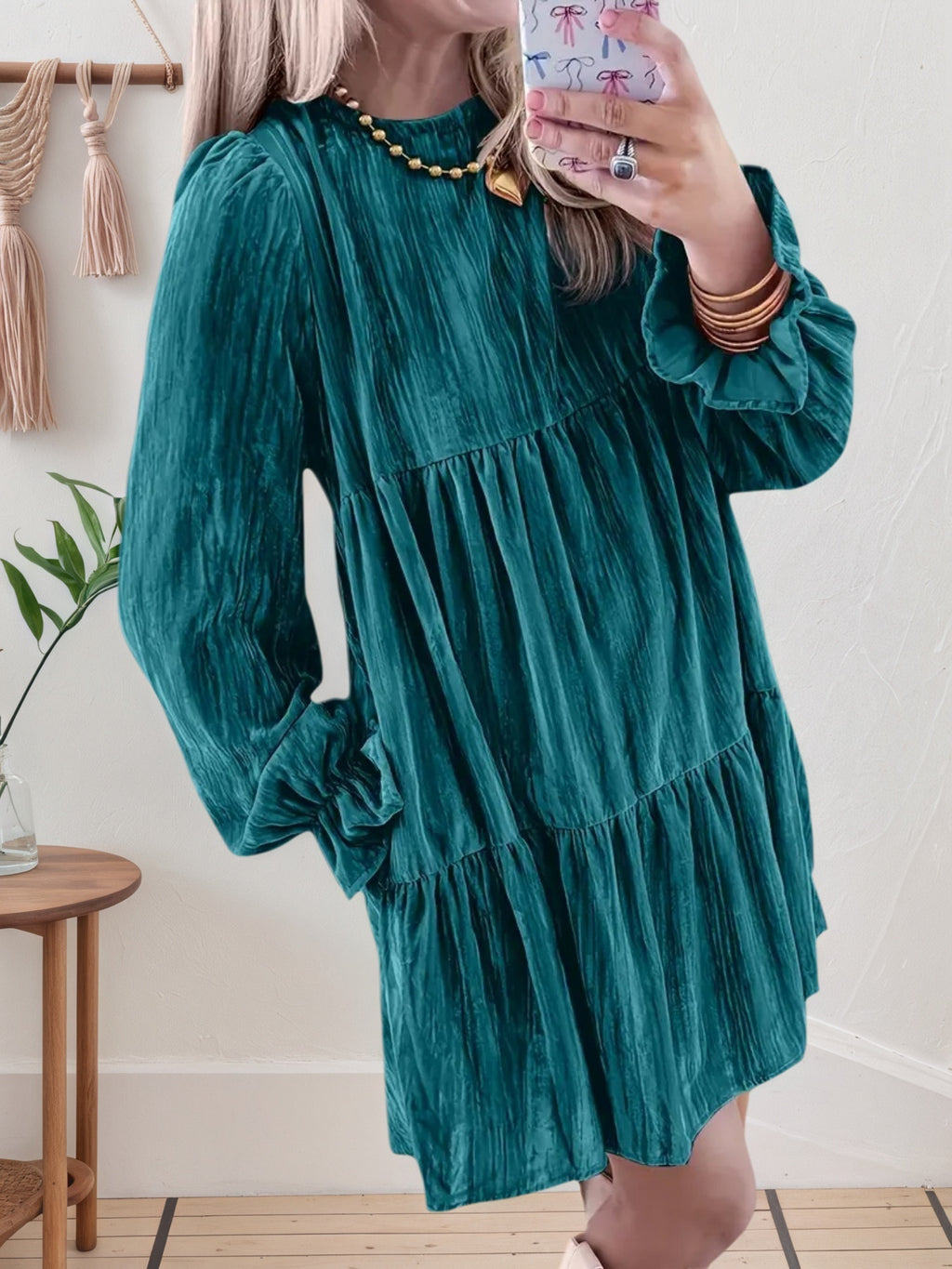 Butterfly Bow A-Line Dress