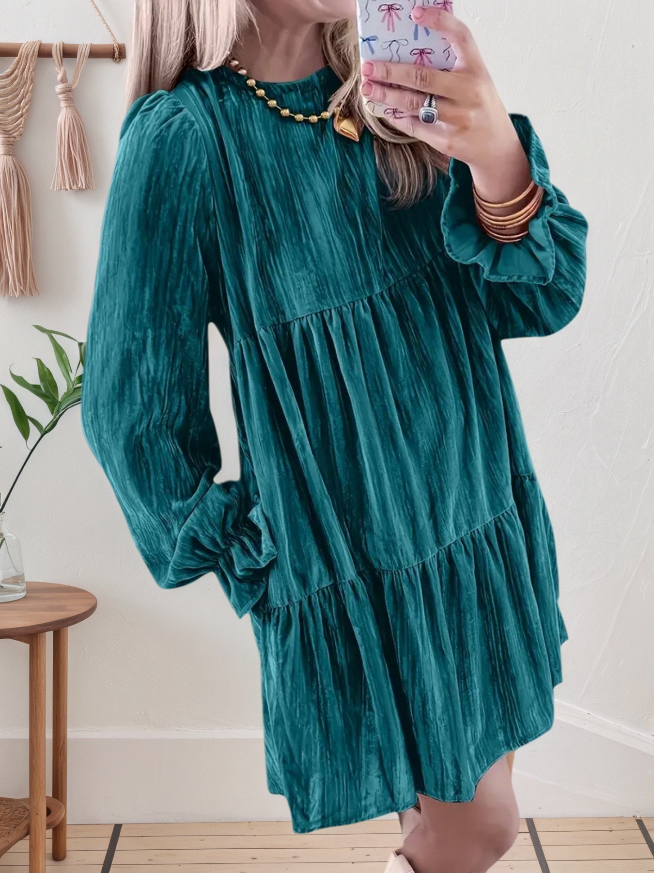 Butterfly Bow A-Line Dress