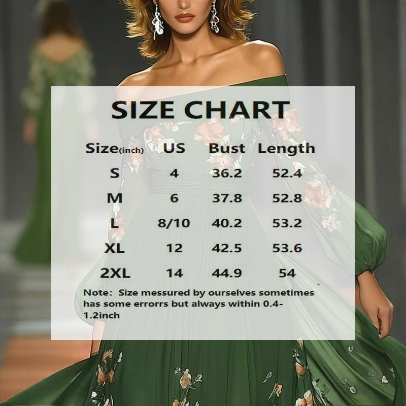 Off-Shoulder A-Line Dress