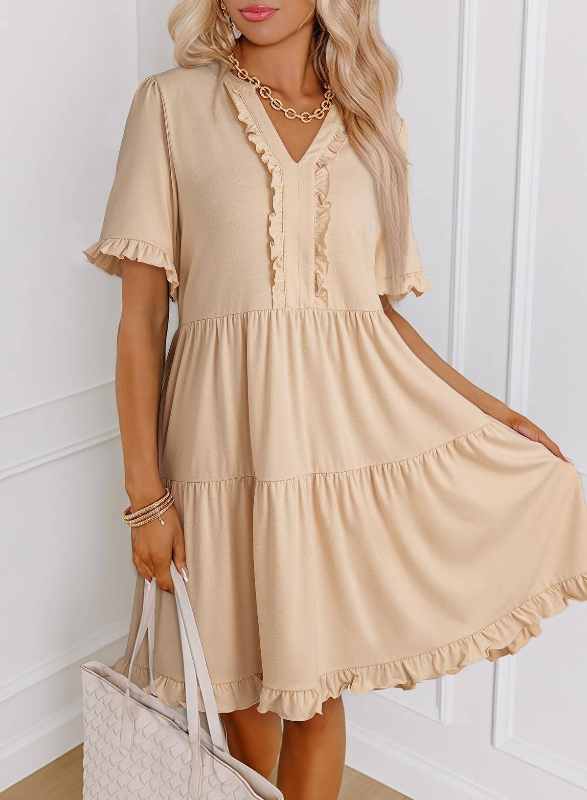 Casual A-Line Mini Dress