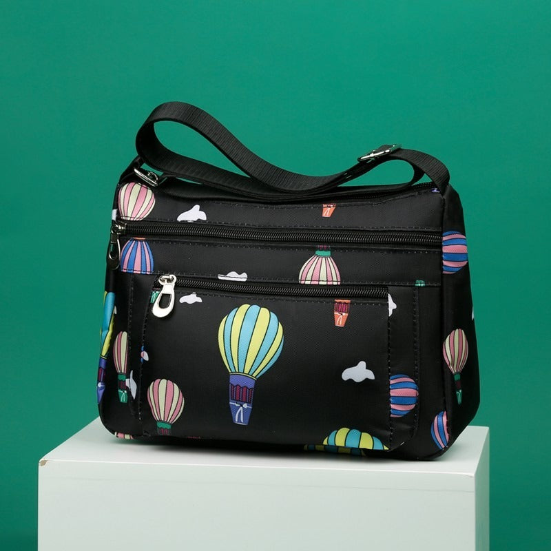 Nylon Crossbody Bag for Mom