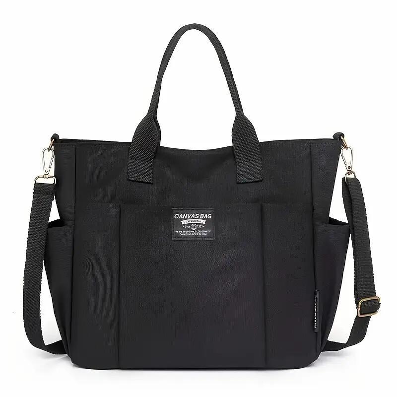 Versatile Canvas Crossbody Tote