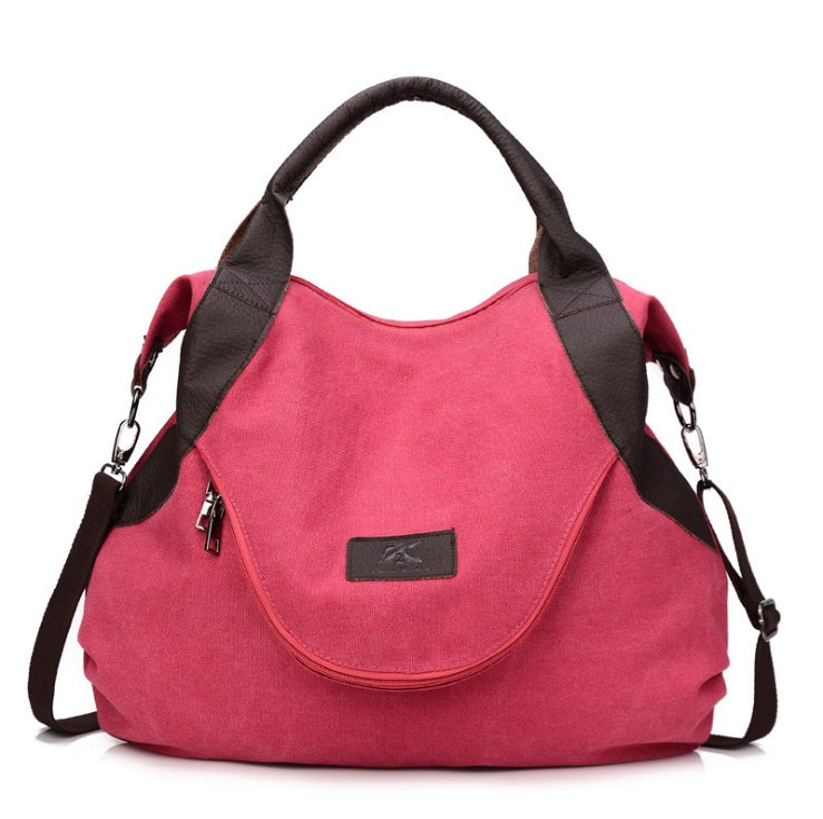 Vintage Canvas Shoulder Bag