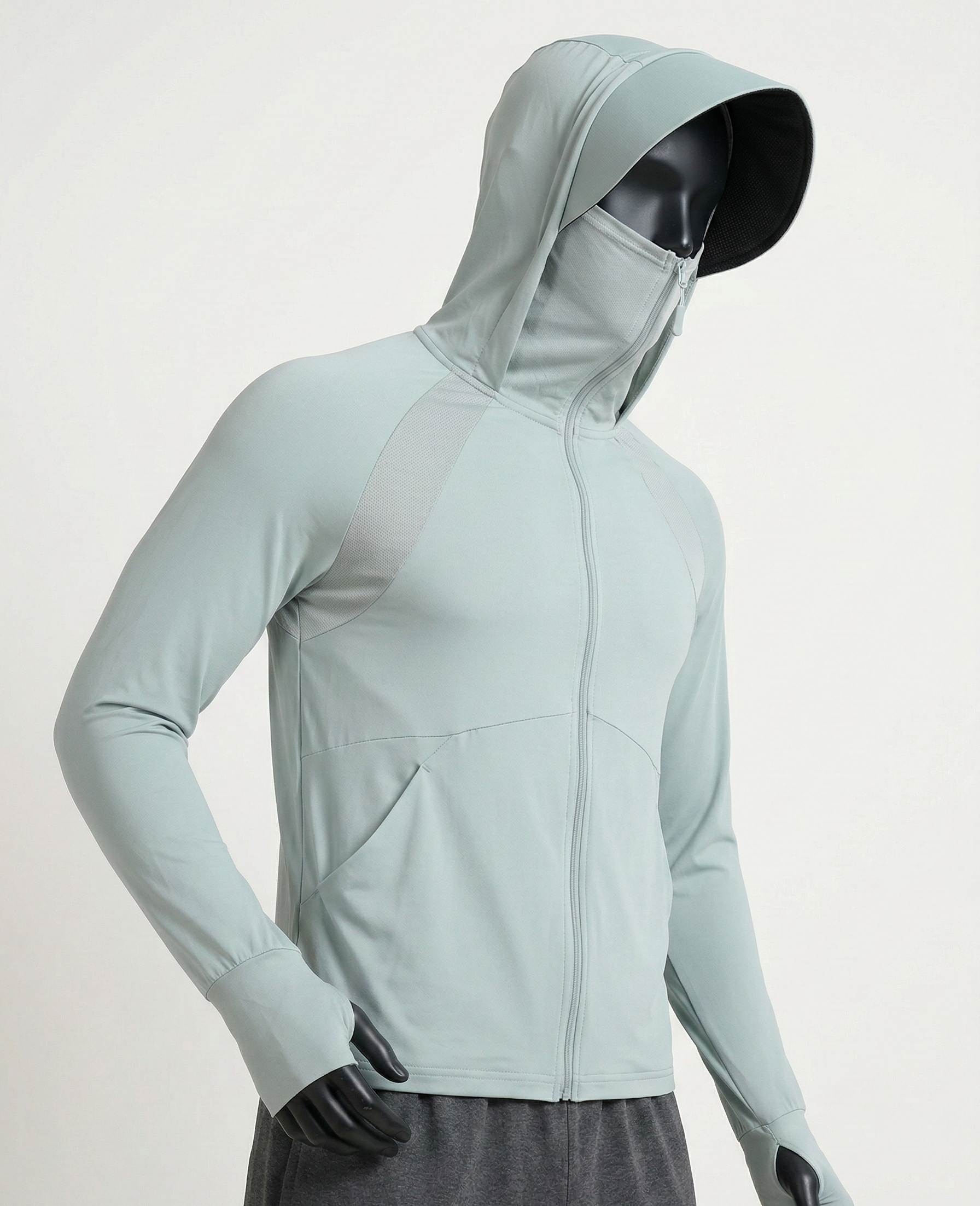 Men's UV Protection Sun Screen Jacket, Sun Protection Clothing, Lightweight with UPF 50+ Protection for Outdoors