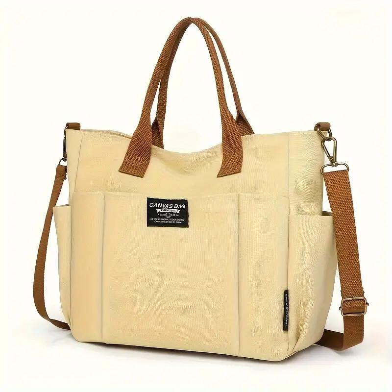 Versatile Canvas Crossbody Tote