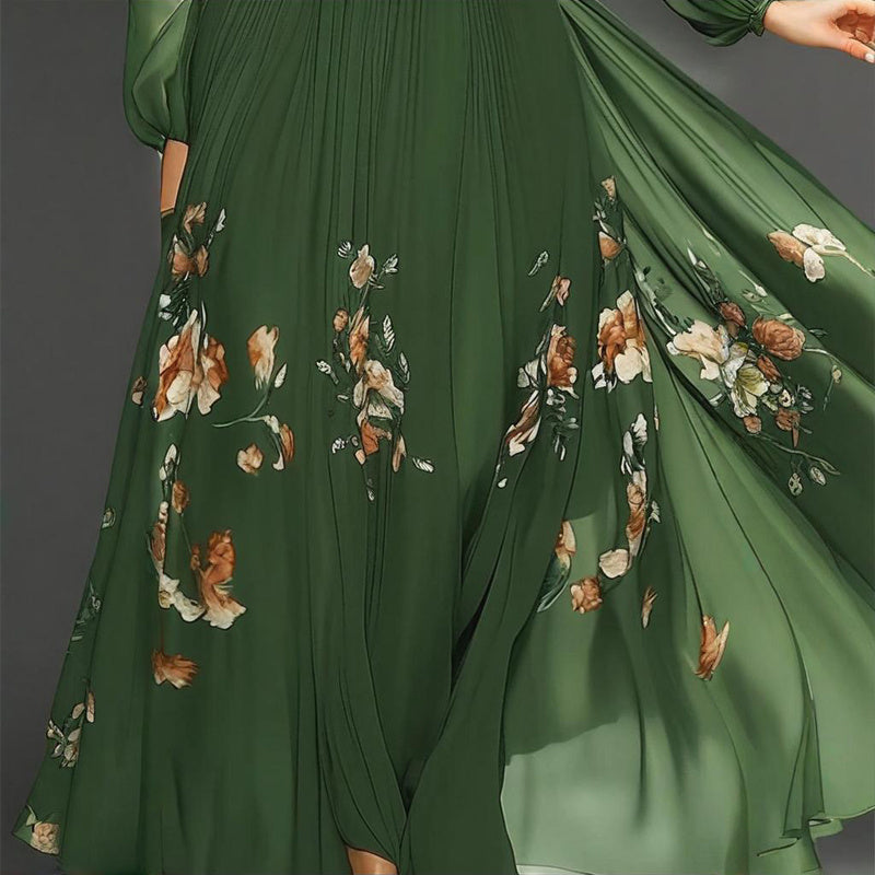Off-Shoulder A-Line Dress