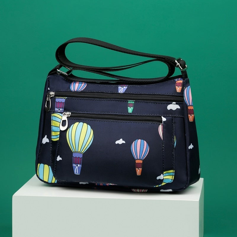 Nylon Crossbody Bag for Mom