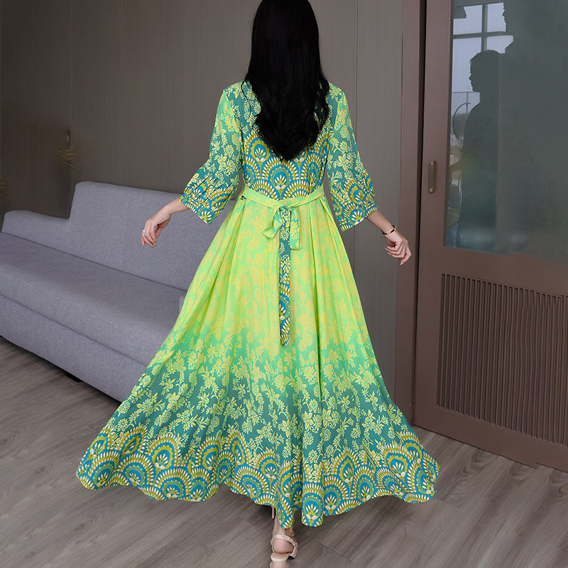 Boho Embroidered Maxi Dress – NovaBoho