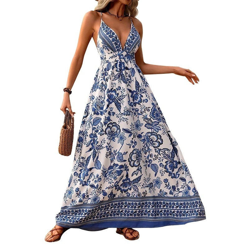 Floral Maxi Dress – SummerEase