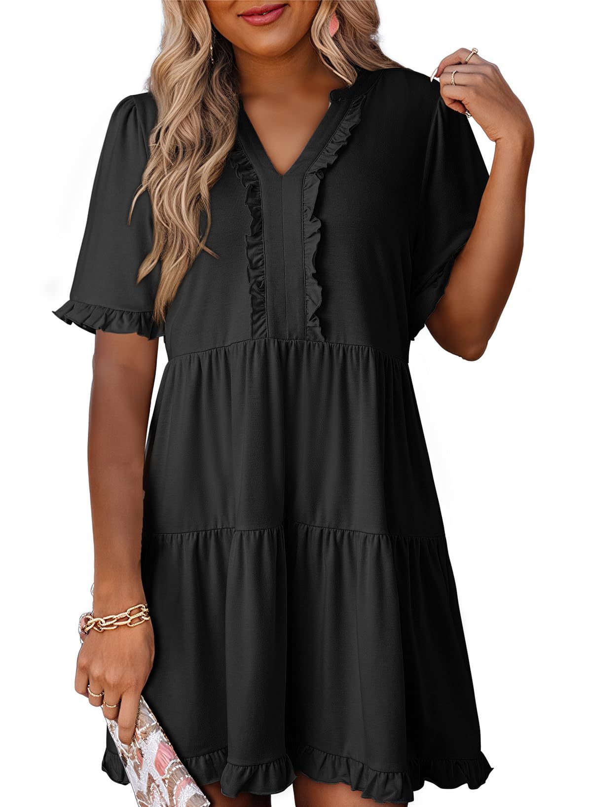 Casual A-Line Mini Dress