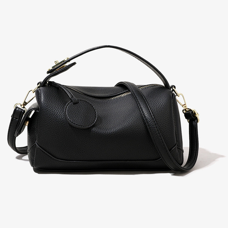 Soft Leather Pillow Bag