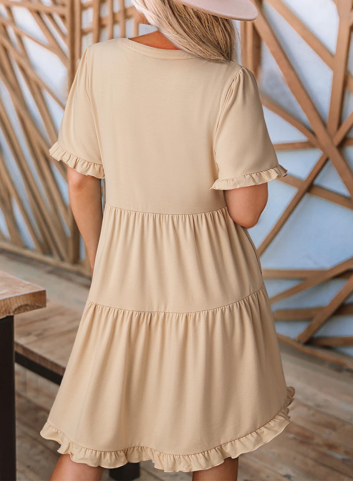 Casual A-Line Mini Dress