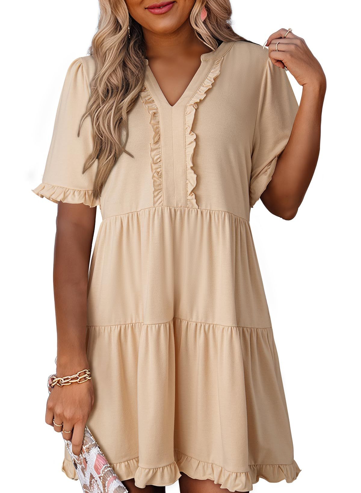 Casual A-Line Mini Dress